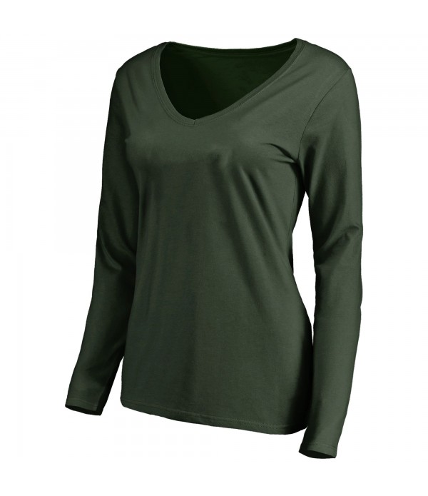 Imane Meaning V-neck Tshirts Sweaters Longsleeve Tee Sweatshirt For Women