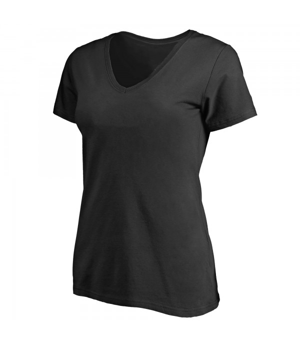Women's Black Personalized Midnight Mascot T-Shirt