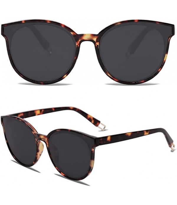 Fashion Round Sunglasses for Women Men Oversized V...
