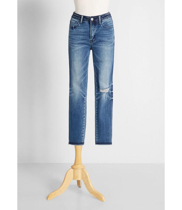 Cropped Jeans