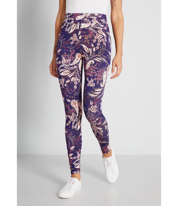 Daisies and Paisley Leggings