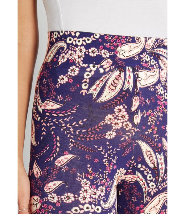 Daisies and Paisley Leggings