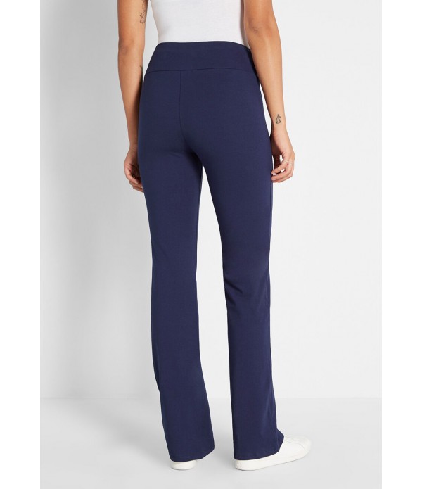 Committed to Casual High-Waisted Bootcut Leggings