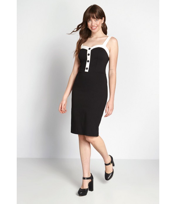 Dinner Date Sleeveless Dress