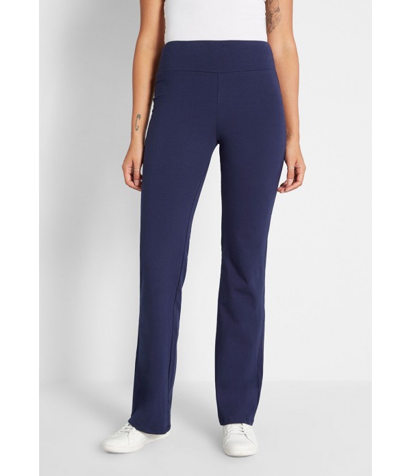 Committed to Casual High-Waisted Bootcut Leggings