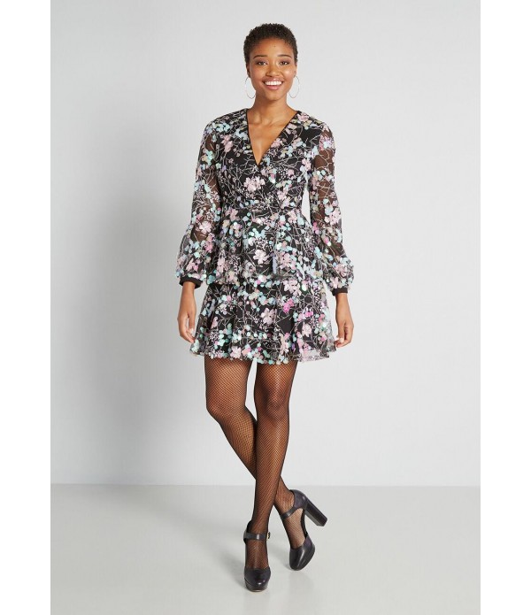 A Mermaid's Garden Mini Dress