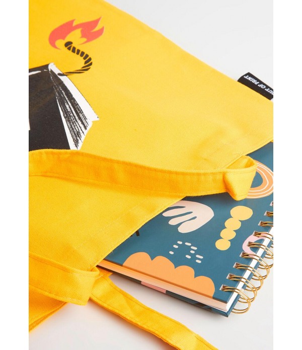 Bookshelf Bombshell Tote