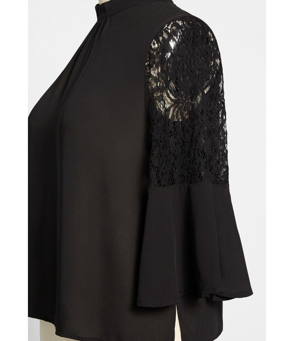 Miss Fab Bell Sleeve Blouse - Plus Size