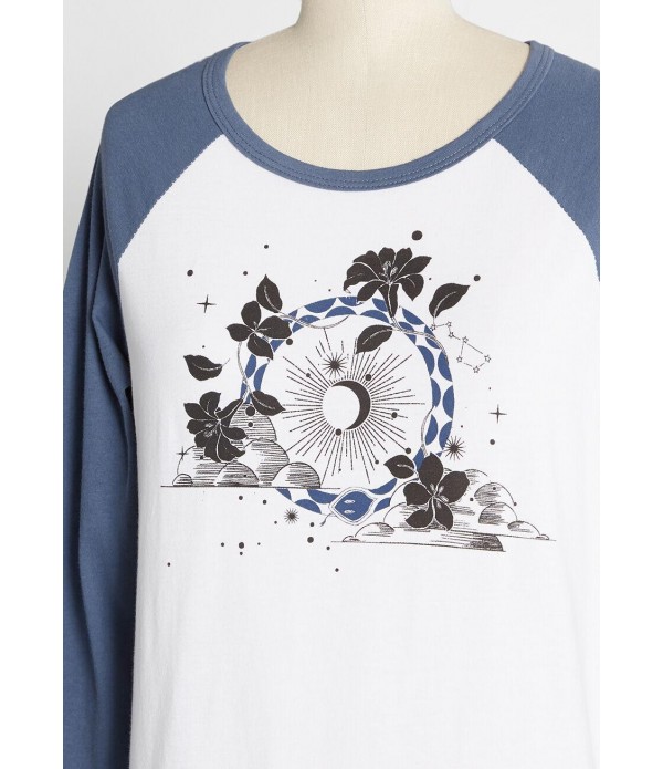 Cosmic Wonder Raglan Tee