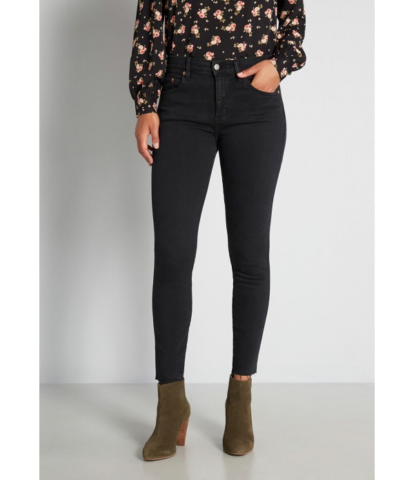 My Side of Sleek Black Skinny Jeans
