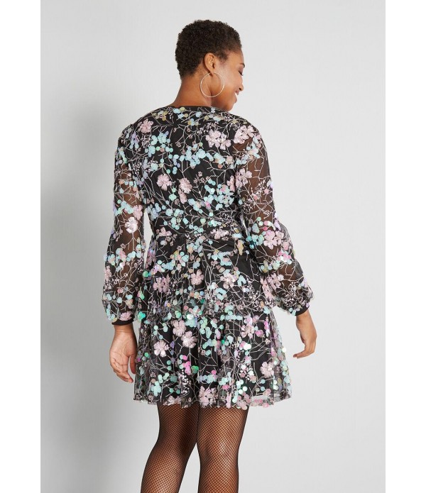 A Mermaid's Garden Mini Dress