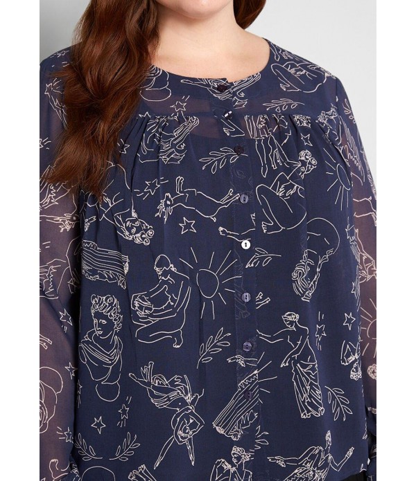 The Flirty Picture Blouse